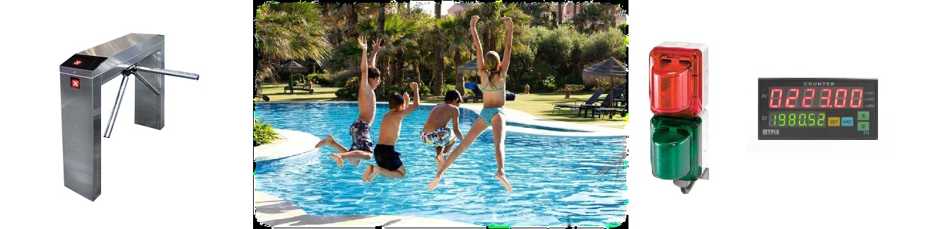 Control de acceso a Piscinas